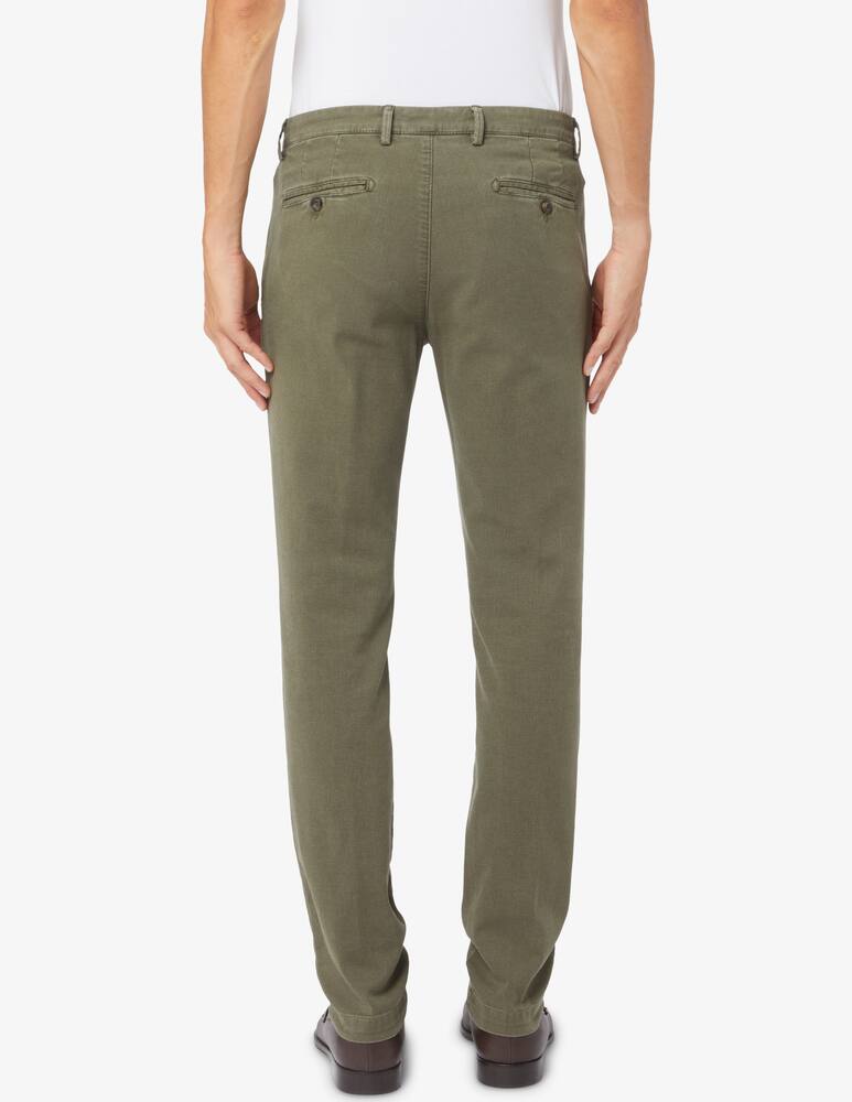 rinascente Briglia Chino micro herringbone trousers