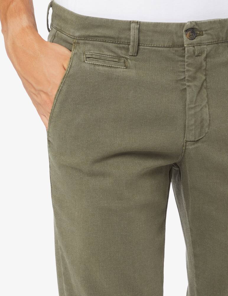 rinascente Briglia Chino micro herringbone trousers