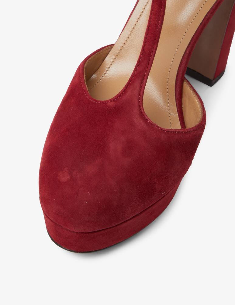 rinascente Relac Decollete in camoscio tbar