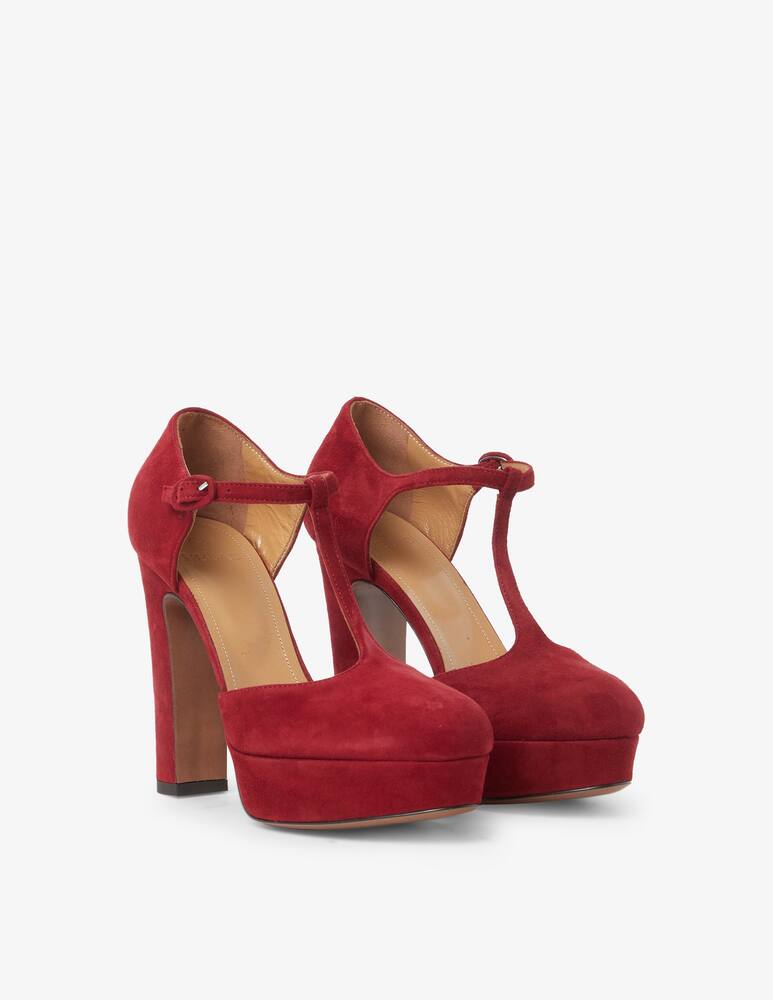 rinascente Relac Decollete in camoscio tbar