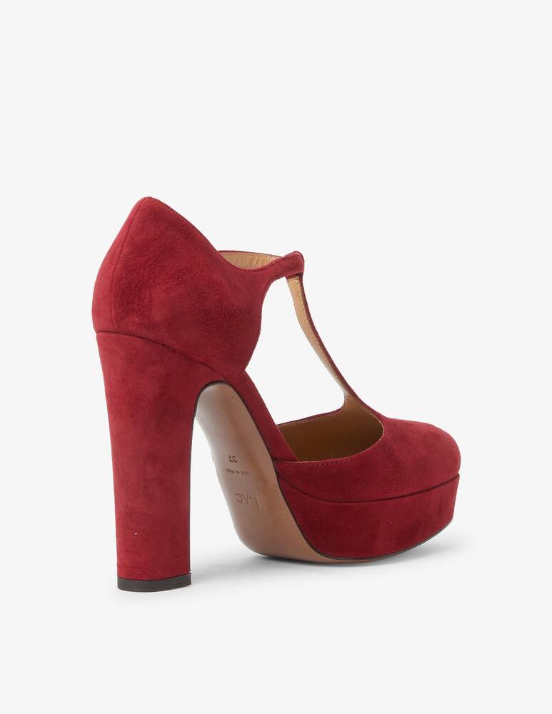 rinascente Relac Decollete in camoscio tbar