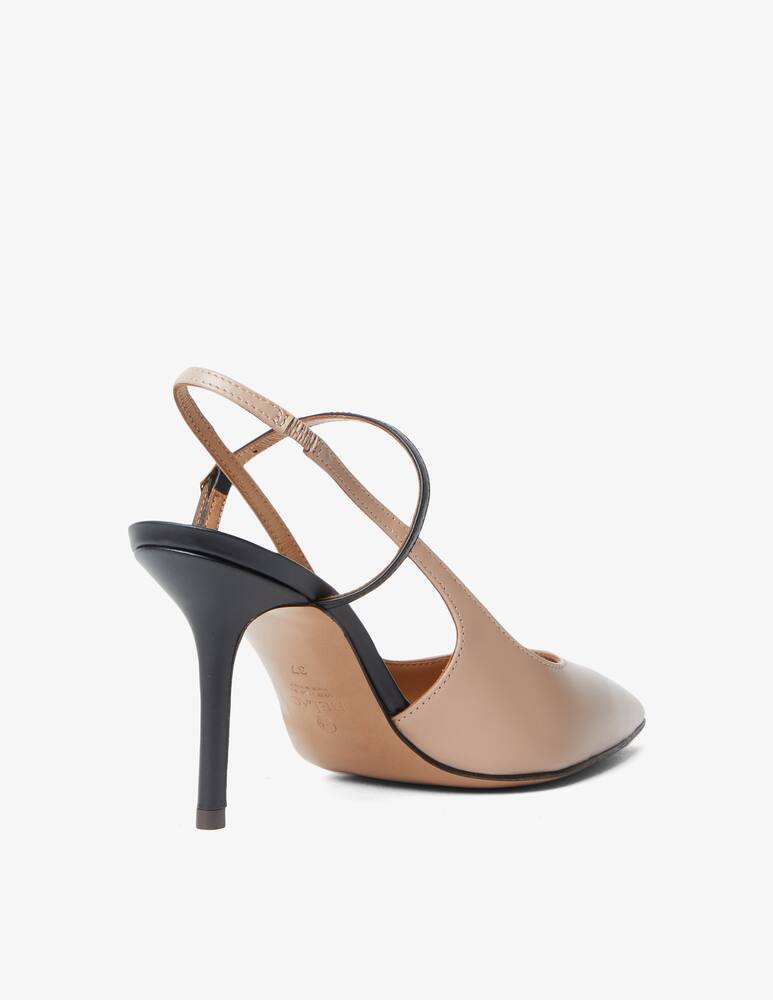 rinascente Relac Leather slingacket with strap