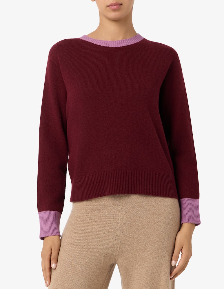 rinascente Rinascente Collection Maglione girocollo boxy bicolor