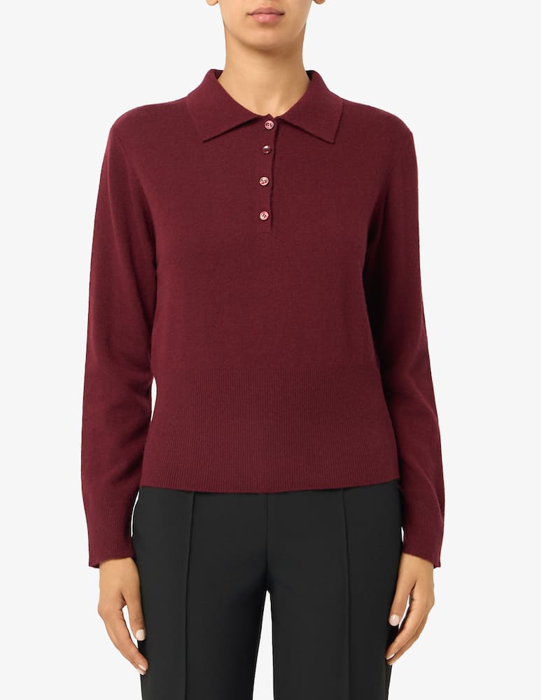 rinascente Rinascente Collection Polo in misto lana slim fit