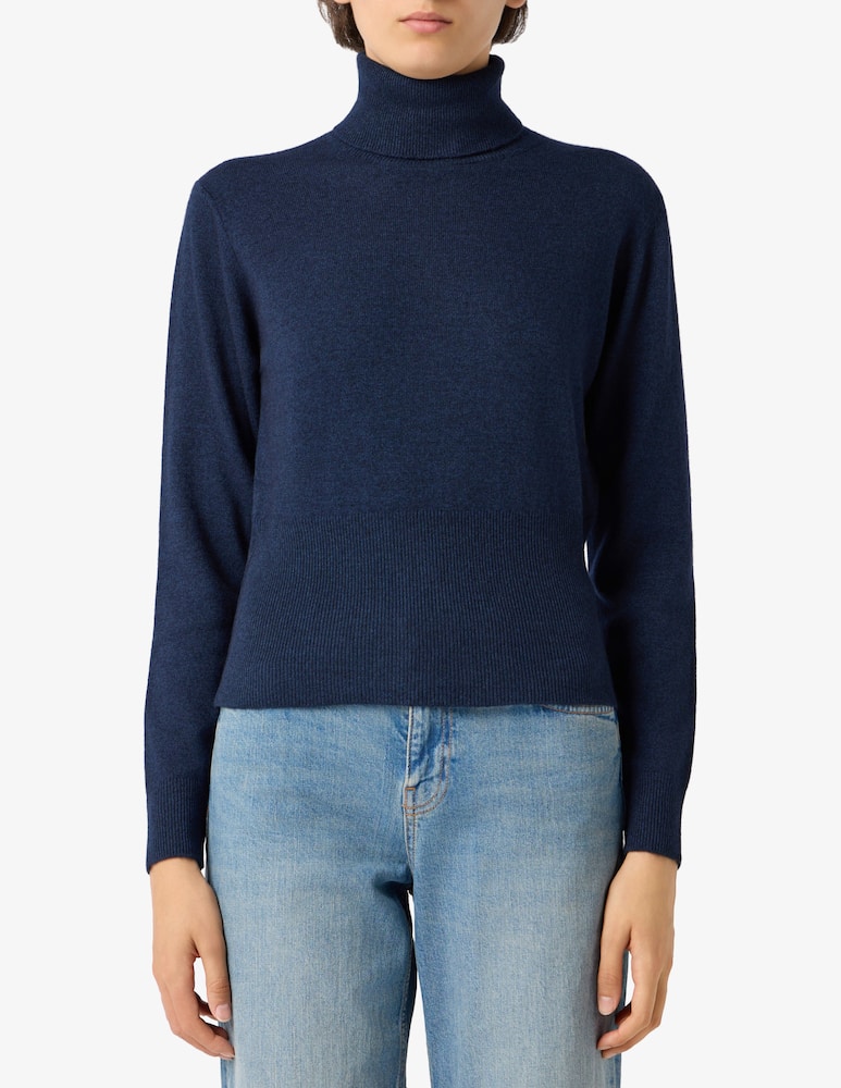 Rinascente Collection Turtleneck wool blend jumper - picture 1 Rinascente Collection Turtleneck wool blend jumper - picture 1