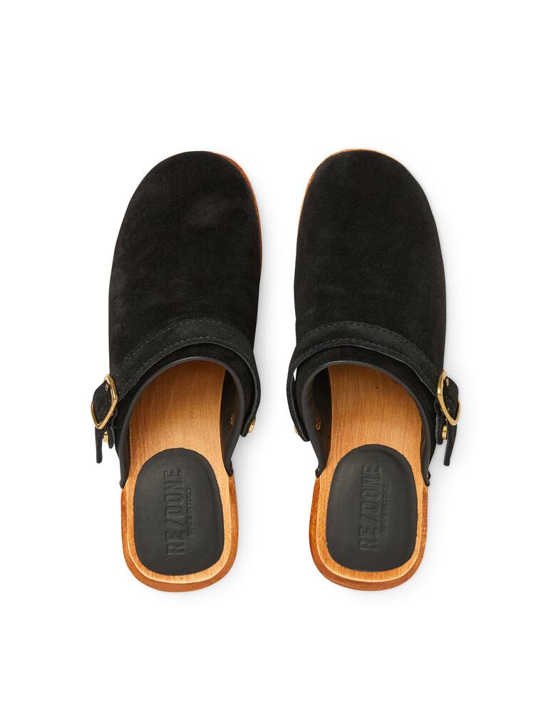 rinascente Re/Done 70s suede clogs