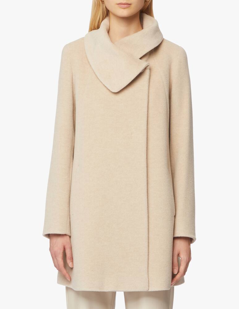 rinascente Cinzia Rocca Giaccone svasato in misto lana