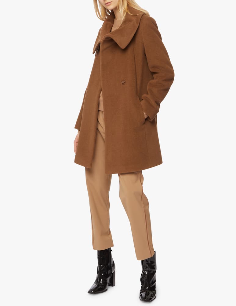 rinascente Cinzia Rocca Wool blend flared jacket