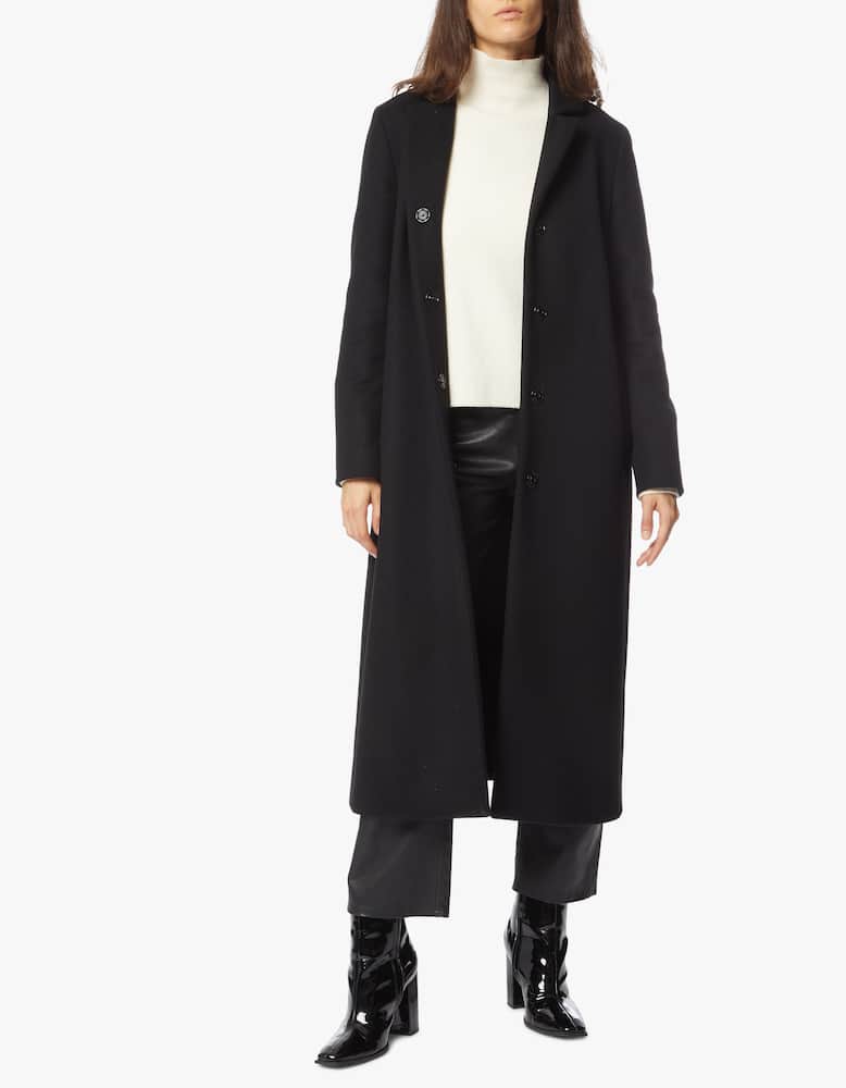 rinascente Cinzia Rocca Cappotto in misto lana con collo in piedi