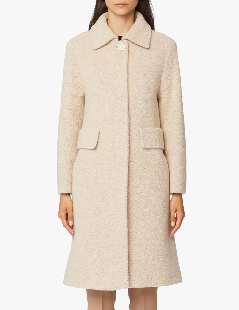 rinascente Cinzia Rocca Cappotto teddy in misto lana