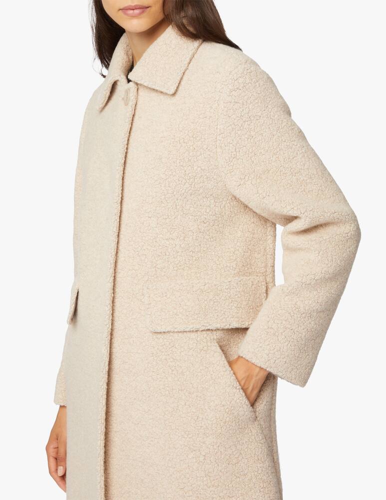 rinascente Cinzia Rocca Cappotto teddy in misto lana