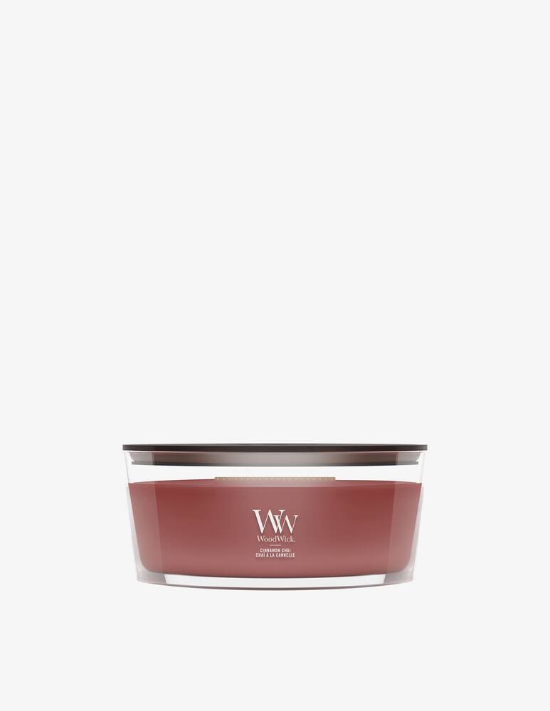 Woodwick Ellipse Candle Cinnamon Chai - picture 1
