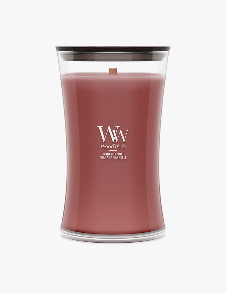 rinascente Woodwick Candela Grande Cinnamon Chai