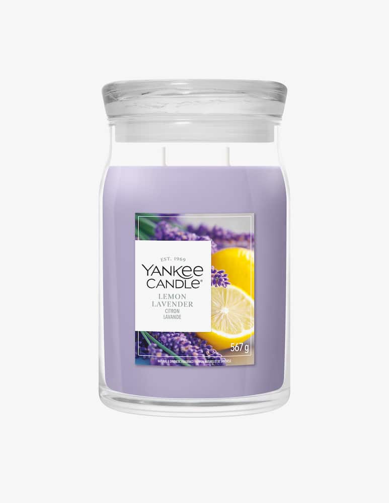 Yankee Candle Signature Giara Grande Lemon Lavender - immagine 1 Yankee Candle Signature Giara Grande Lemon Lavender - immagine 1