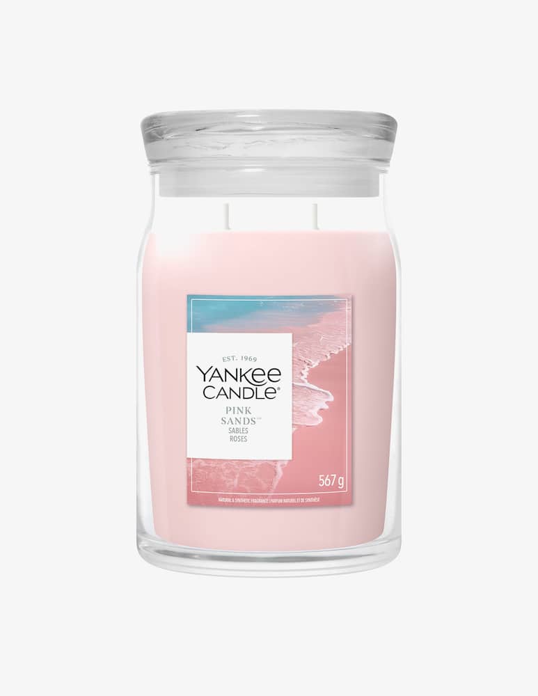 Yankee Candle Signature Giara Grande Pink Sands - immagine 1 Yankee Candle Signature Giara Grande Pink Sands - immagine 1