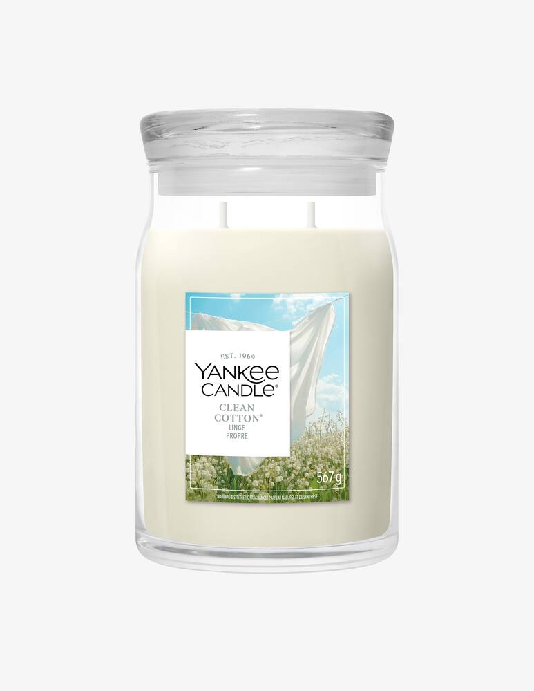 rinascente Yankee Candle Signature Giara Grande Clean Cotton