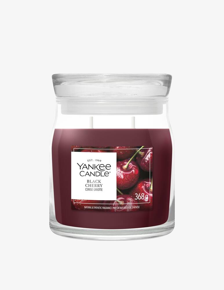 Yankee Candle Signature Giara Media Black Cherry - immagine 1 Yankee Candle Signature Giara Media Black Cherry - immagine 1