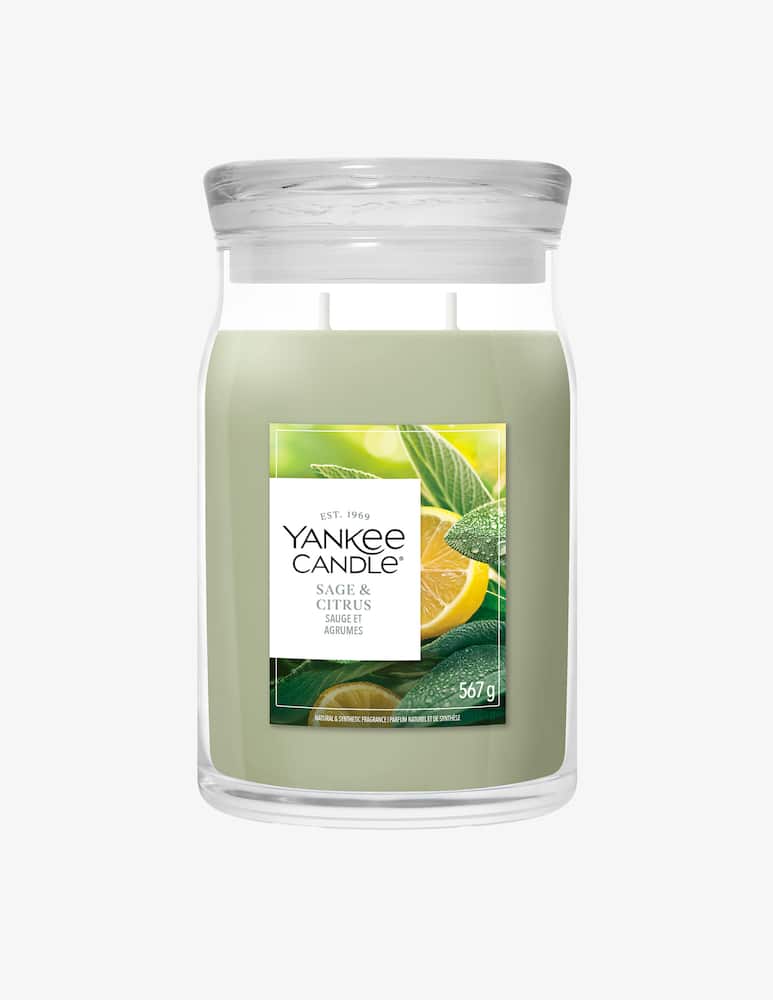 Yankee Candle Large Giara Signature Sage & Citrus - picture 1 Yankee Candle Large Giara Signature Sage & Citrus - picture 1