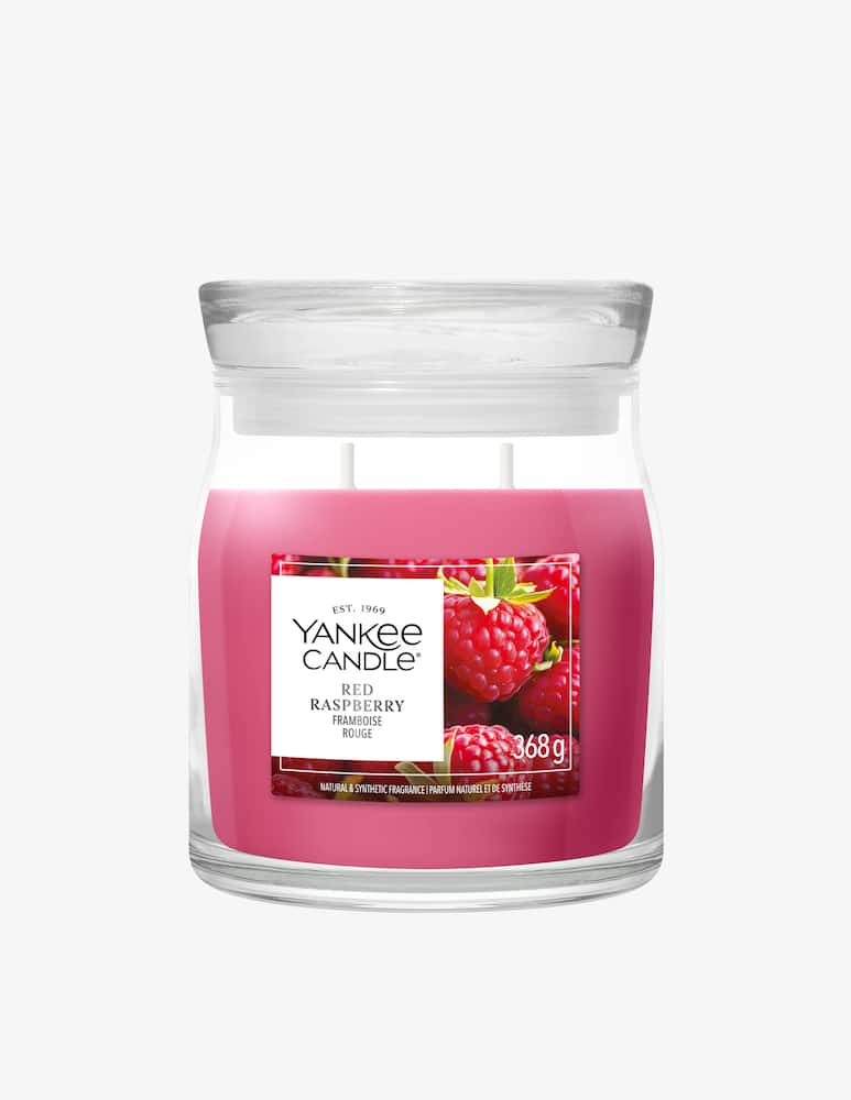 Yankee Candle Giara Media Signature Red Raspberry - immagine 1 Yankee Candle Giara Media Signature Red Raspberry - immagine 1