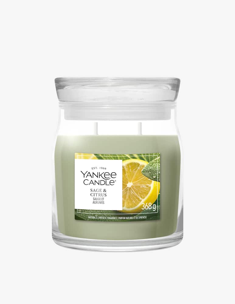 Yankee Candle Medium Giara Signature Sage & Citrus - picture 1 Yankee Candle Medium Giara Signature Sage & Citrus - picture 1