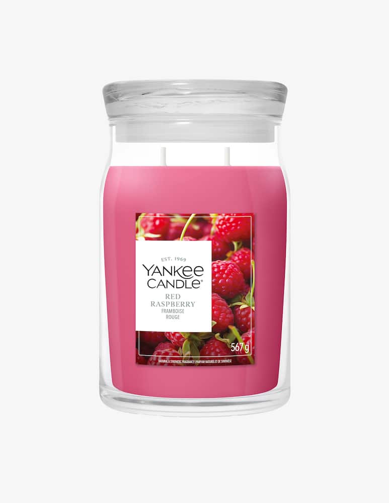 Yankee Candle Large Giara Signature Red Raspberry - picture 1 Yankee Candle Large Giara Signature Red Raspberry - picture 1