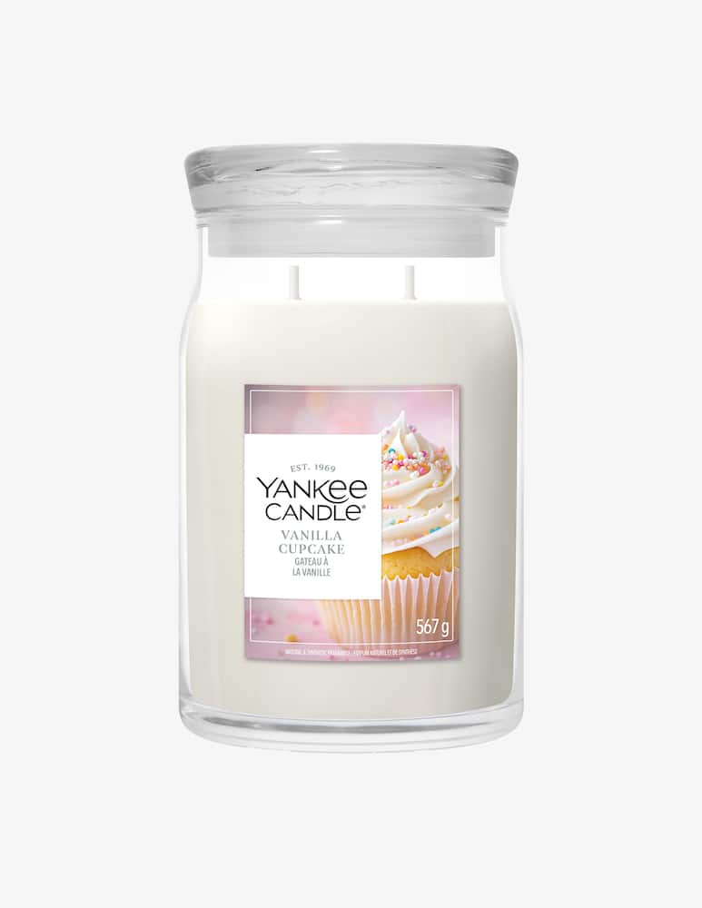 Yankee Candle Large Giara Signature Vanilla Cupcake - picture 1 Yankee Candle Large Giara Signature Vanilla Cupcake - picture 1