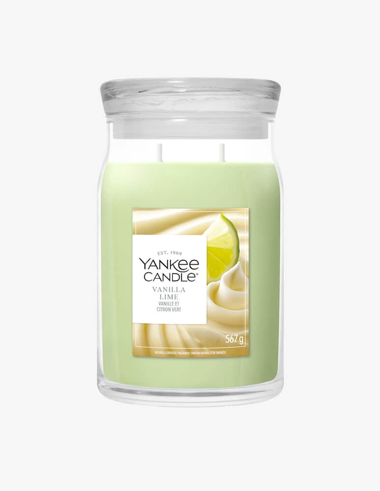 Yankee Candle Giara Grande Signature Vanilla Lime - immagine 1 Yankee Candle Giara Grande Signature Vanilla Lime - immagine 1