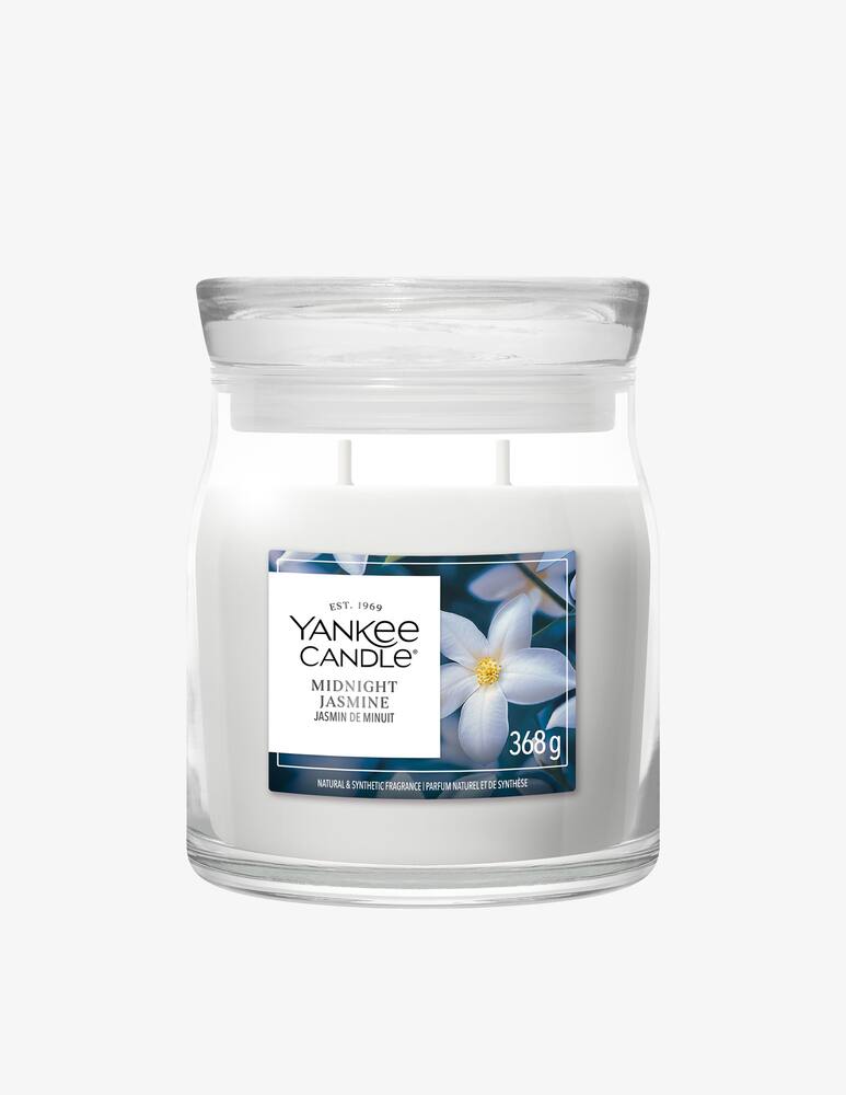 Yankee Candle Medium Jar Signature Midnight Jasmine - picture 1 Yankee Candle Medium Jar Signature Midnight Jasmine - picture 1