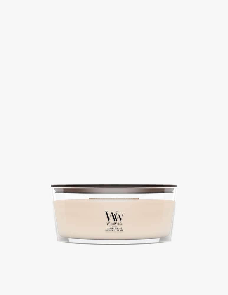 Woodwick Ellipse Vanilla & Sea Salt Candle - picture 1 Woodwick Ellipse Vanilla & Sea Salt Candle - picture 1