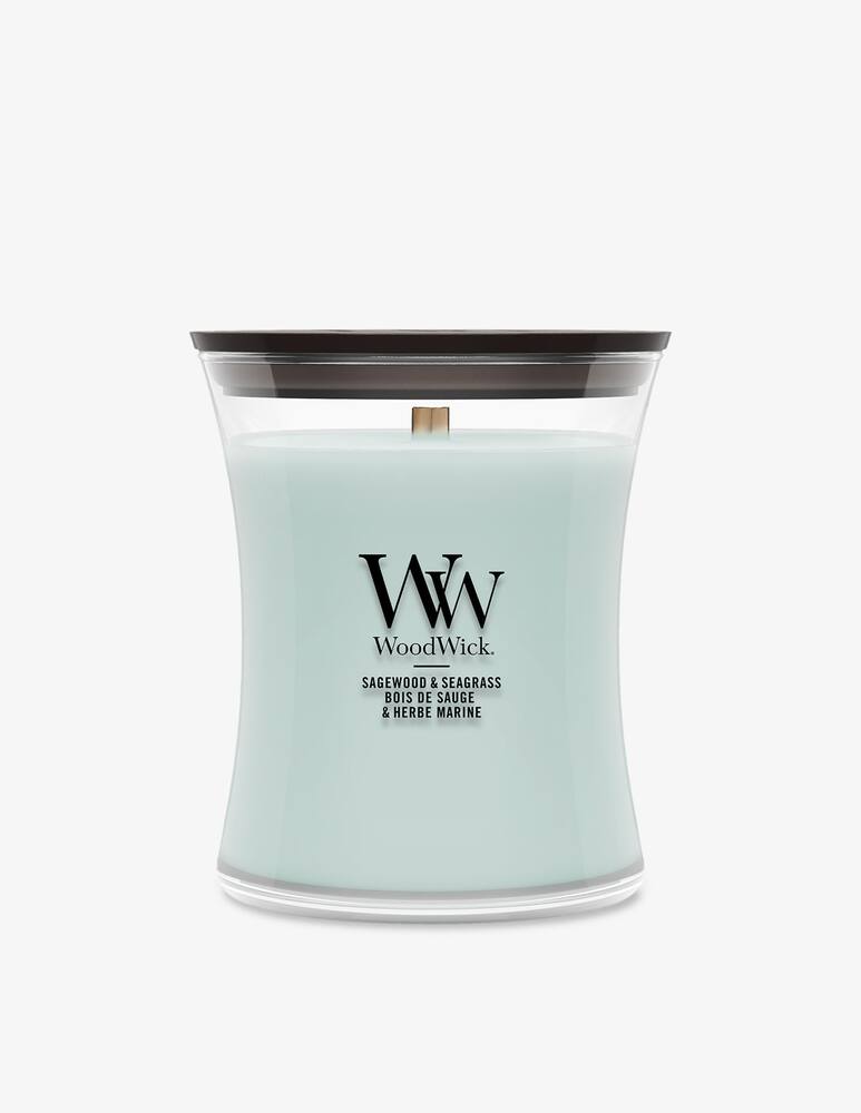 rinascente Woodwick Candela Media Sagewood & Seagrass