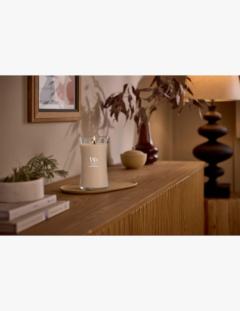 Woodwick Large Santal Myrrh Candle - picture 2 Woodwick Large Santal Myrrh Candle - picture 2