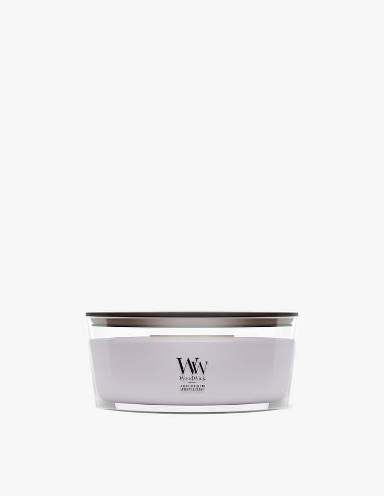 Woodwick Ellipse Lavender & Cedar Candle - picture 1 Woodwick Ellipse Lavender & Cedar Candle - picture 1