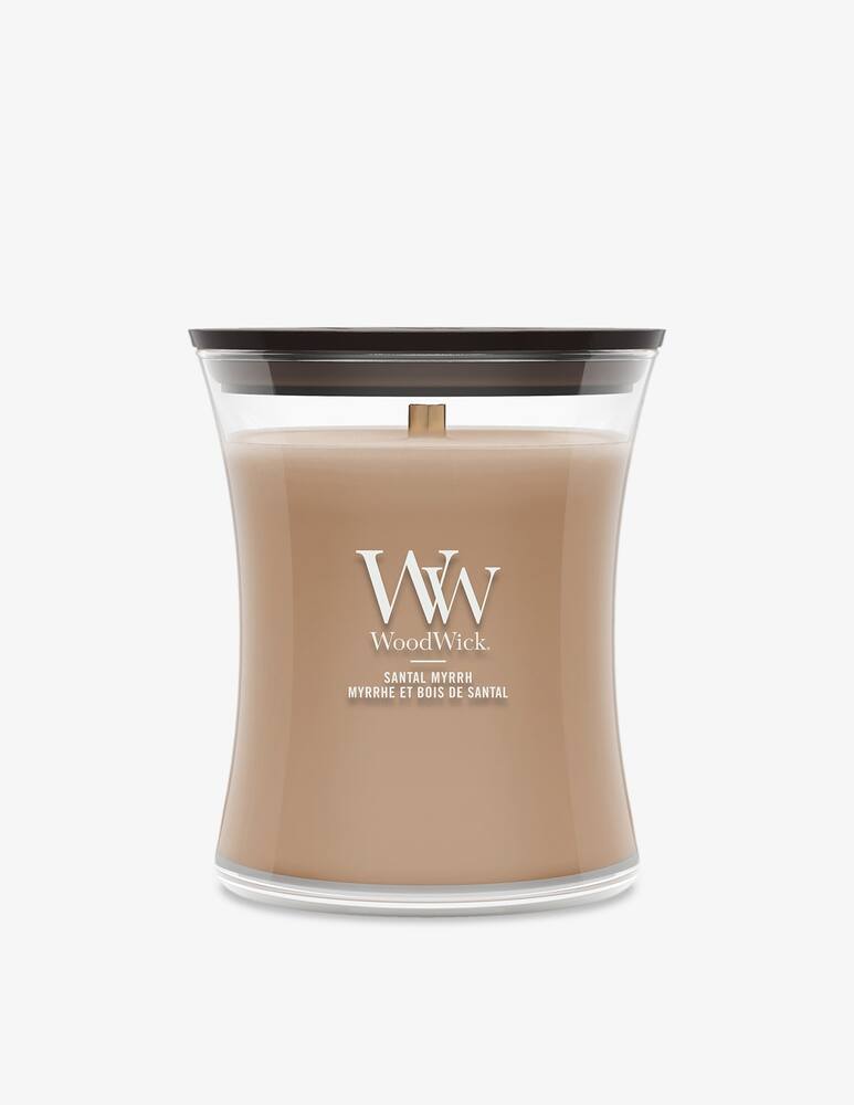 Woodwick Medium Santal Myrrh Candle - picture 1 Woodwick Medium Santal Myrrh Candle - picture 1