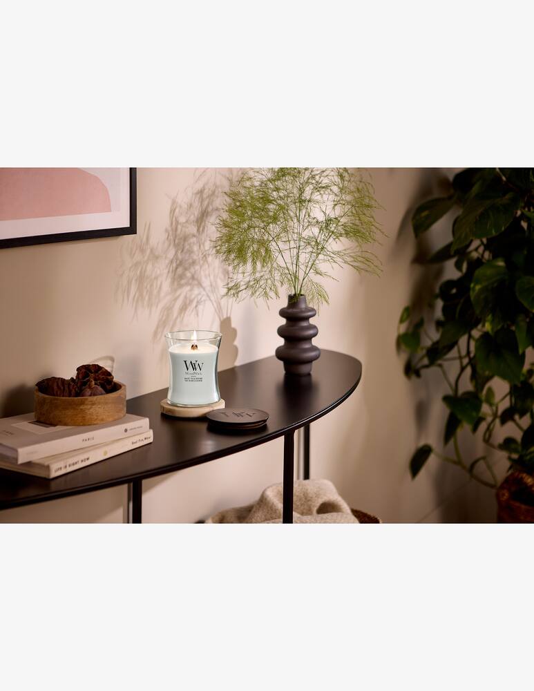 Woodwick Medium White Tea & Jasmine Candle - picture 2