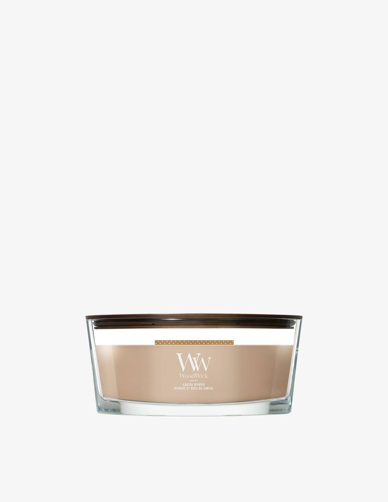 rinascente Woodwick Candela Ellipse Santal Myrrh