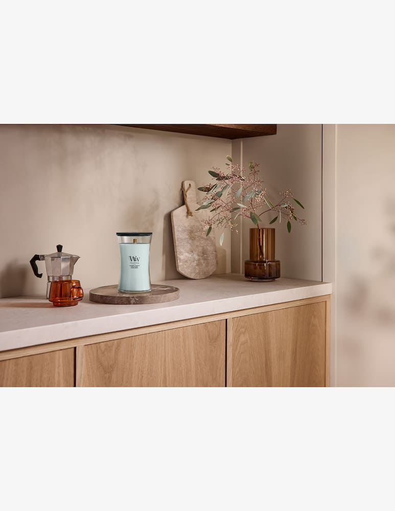 rinascente Woodwick Candela Grande Sagewood & Seagrass