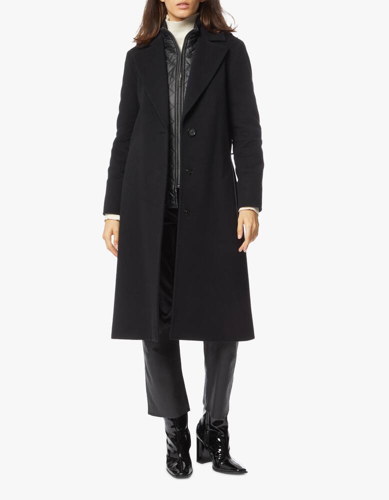 rinascente Cinzia Rocca Wool blend coat with vest