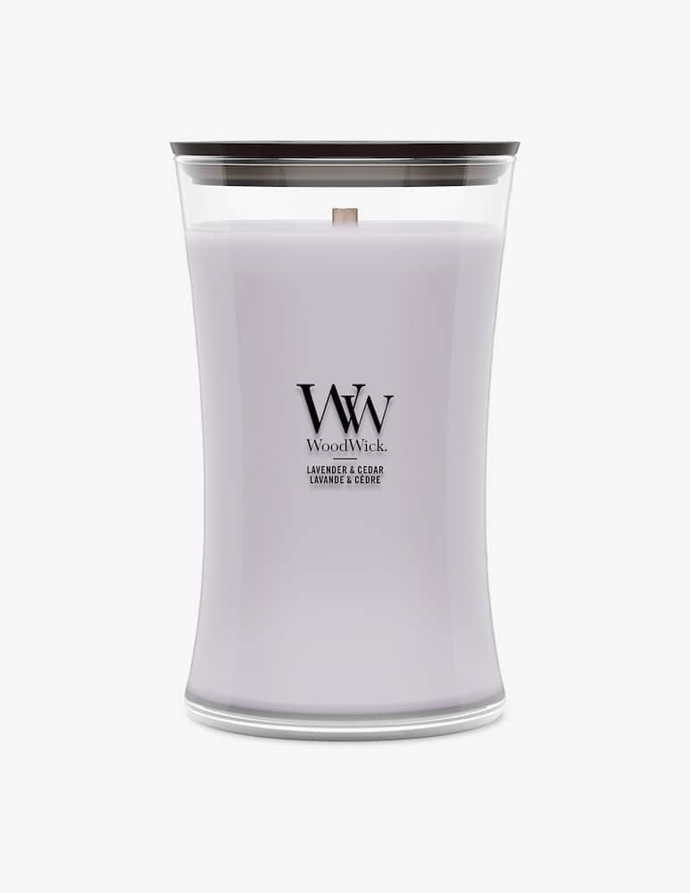 Woodwick Large Lavender & Cedar Candle - picture 1 Woodwick Large Lavender & Cedar Candle - picture 1