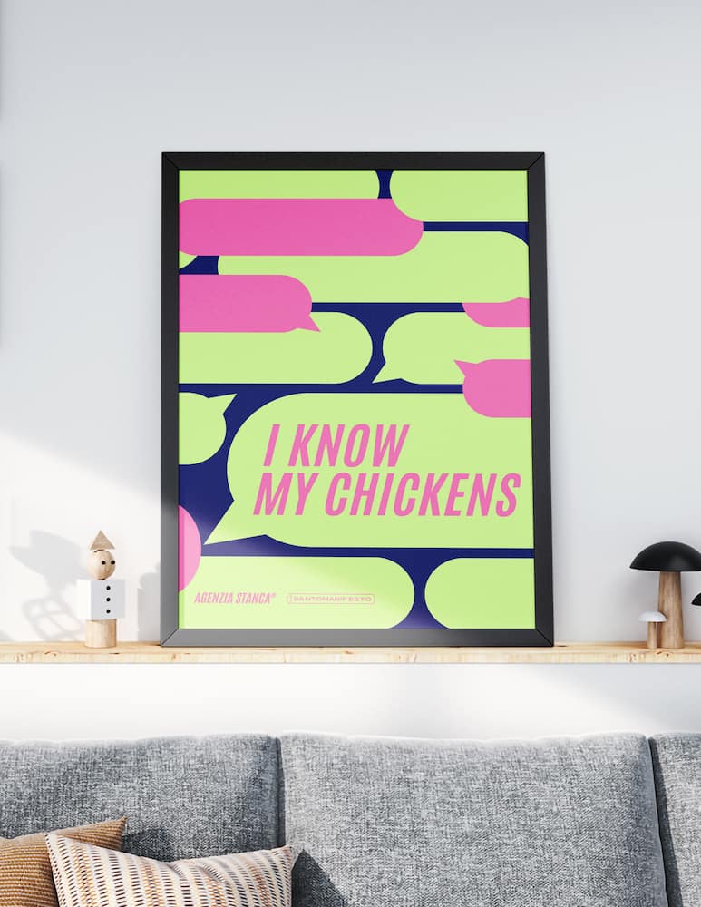 Santomanifesto Poster I Know My Chickens - picture 2