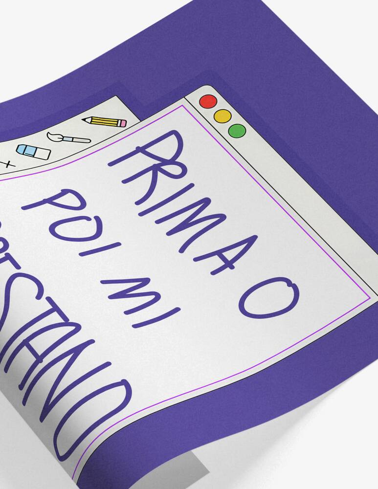 rinascente Santomanifesto Poster Prima O Poi Mi Arrestano