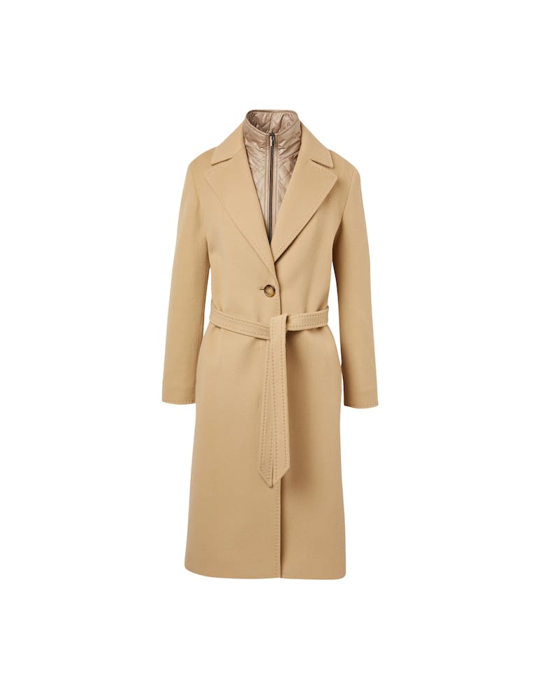 Cinzia Rocca Wool blend coat with vest - picture 1 Cinzia Rocca Wool blend coat with vest - picture 1