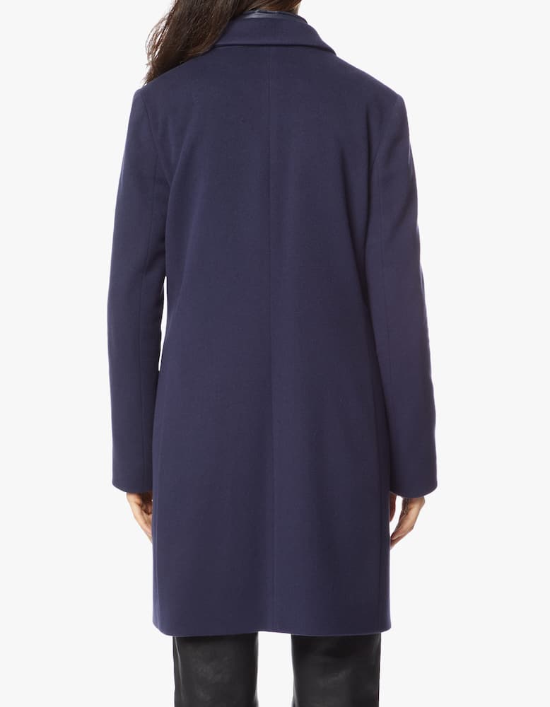 Cinzia Rocca Cappotto in misto lana con gilet - immagine 3
