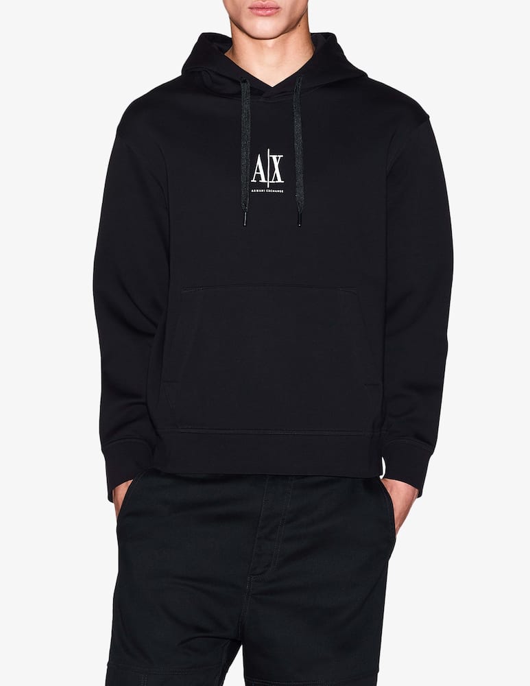 rinascente Armani Exchange Logo hoodie