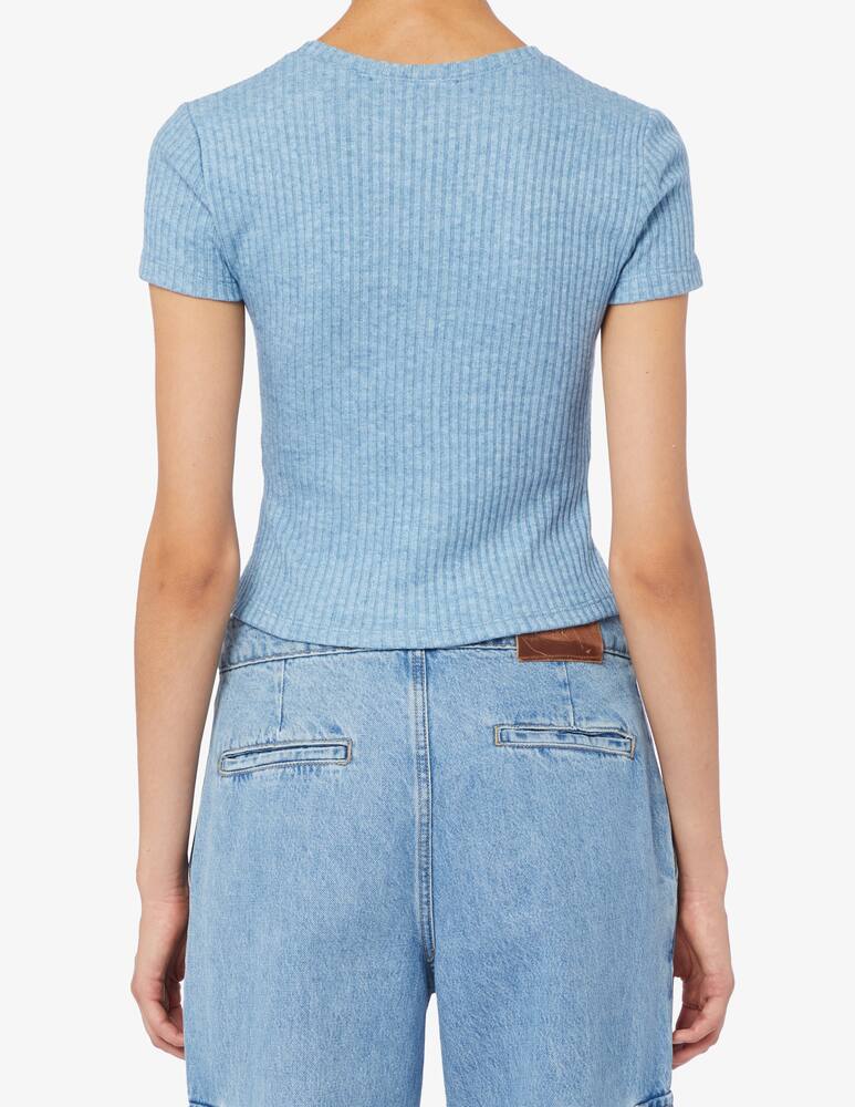 rinascente Face to Face Style Courtney ribbed T-shirt