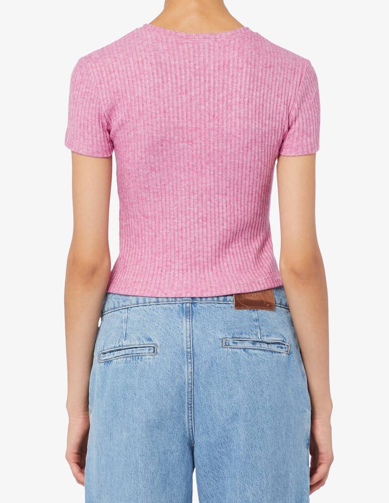 rinascente Face to Face Style Courtney ribbed T-shirt