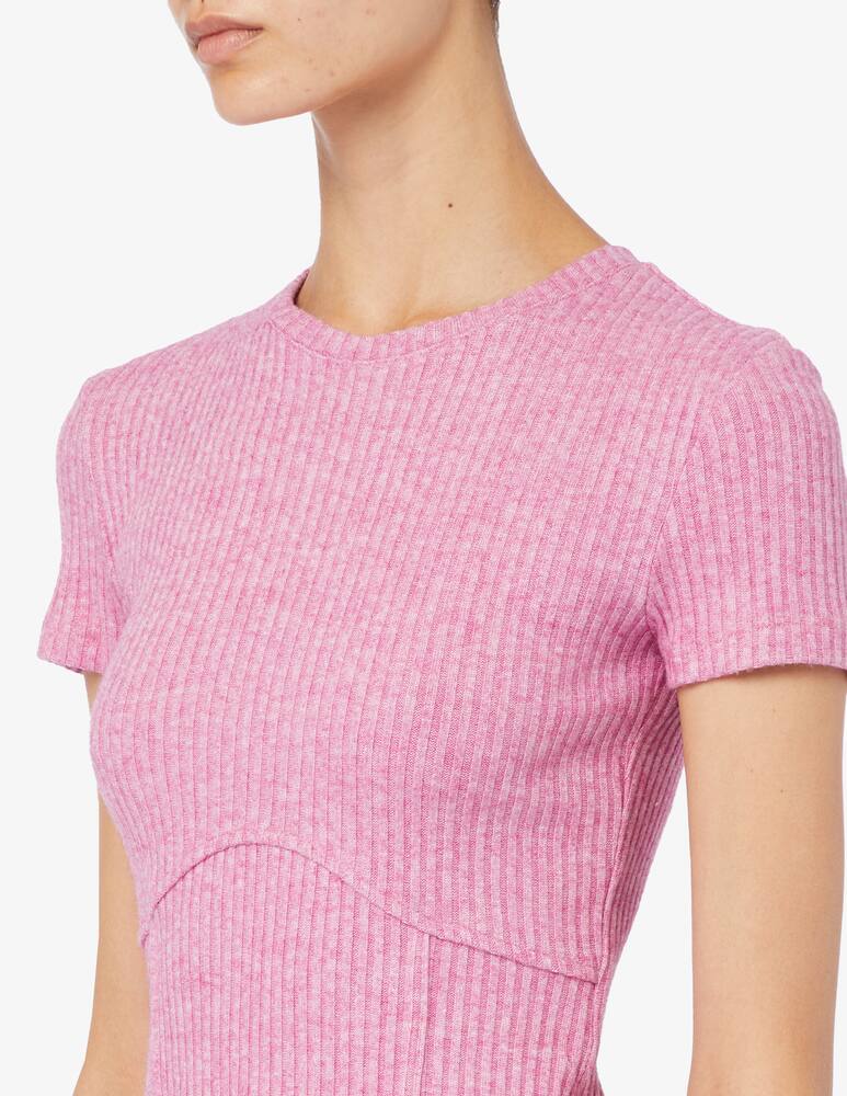 rinascente Face to Face Style Courtney ribbed T-shirt