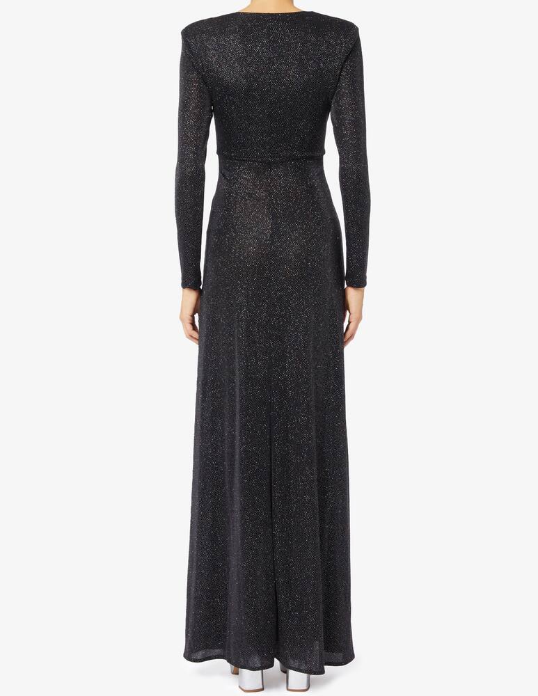 rinascente Face to Face Style Kim glitter maxi dress