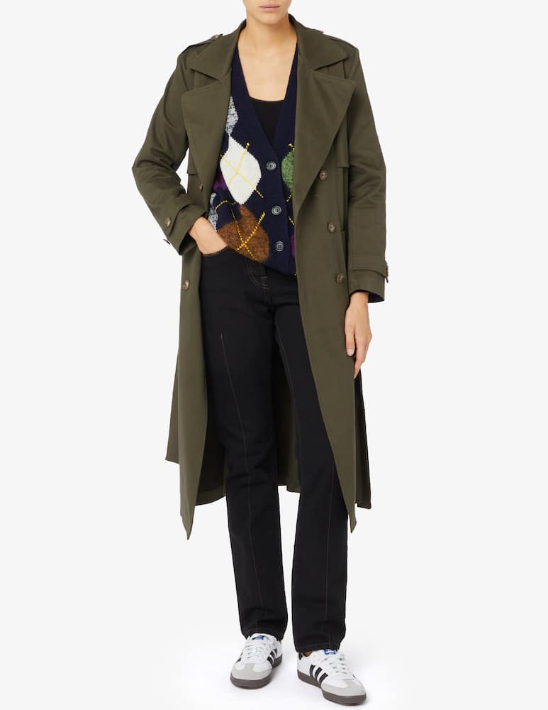 Face to Face Style Lara cotton trench coat - picture 1 Face to Face Style Lara cotton trench coat - picture 1