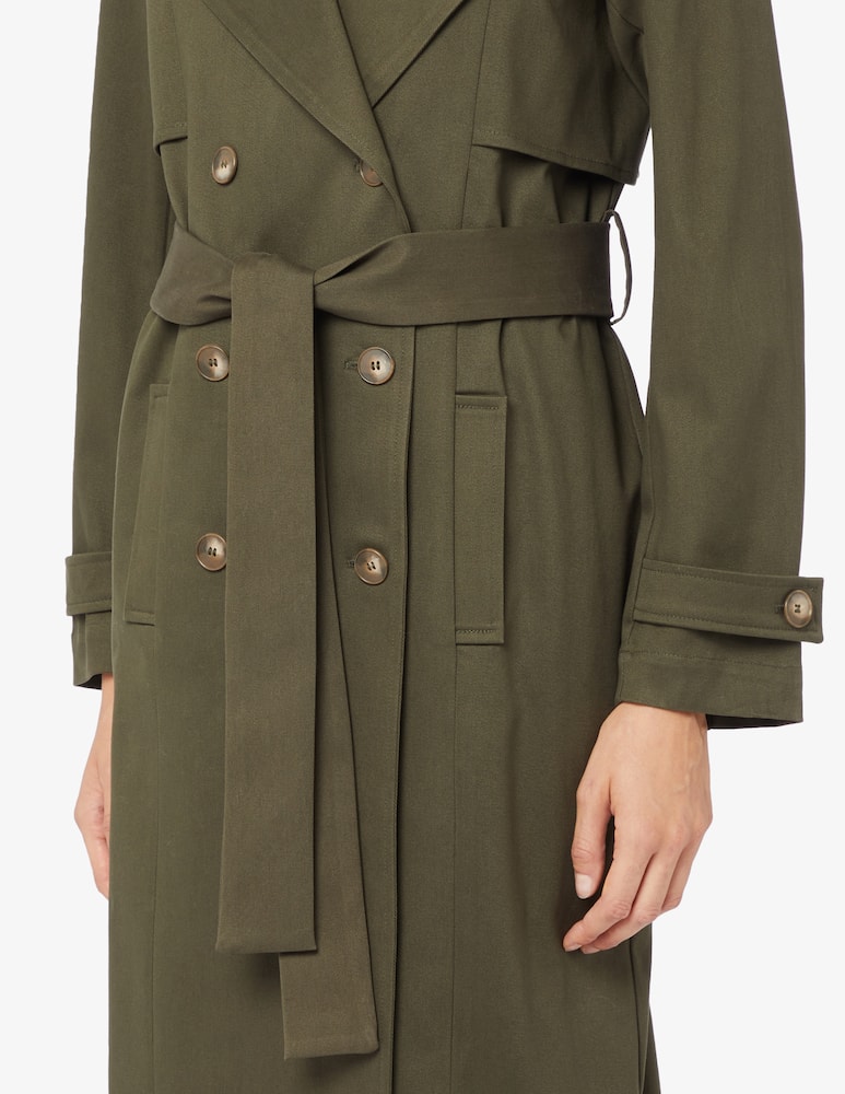 Face to Face Style Lara cotton trench coat - picture 3 Face to Face Style Lara cotton trench coat - picture 3