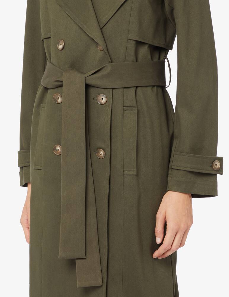 rinascente Face to Face Style Lara cotton trench coat